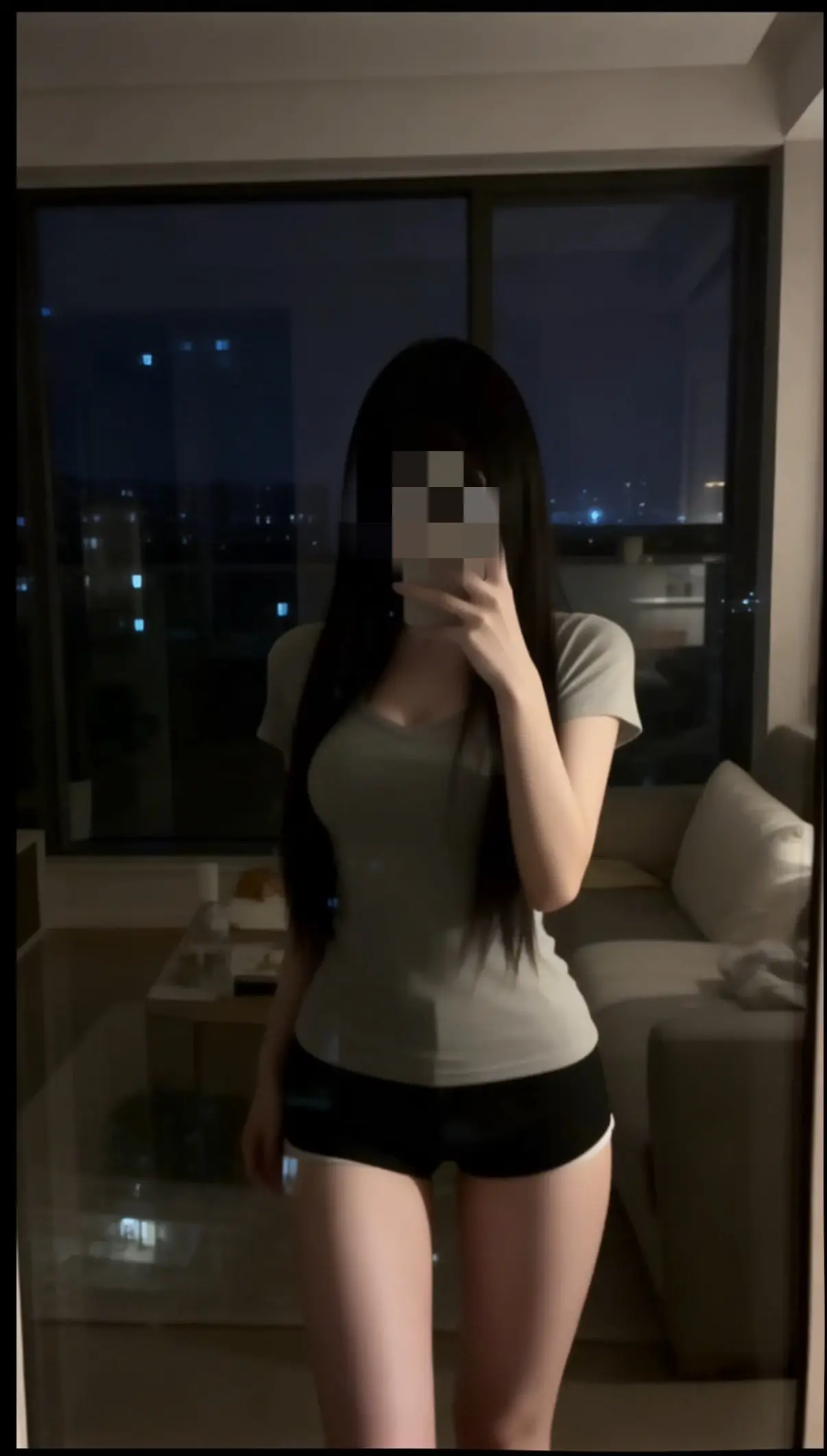 宅出好身材 对镜拍御姐 狮子座