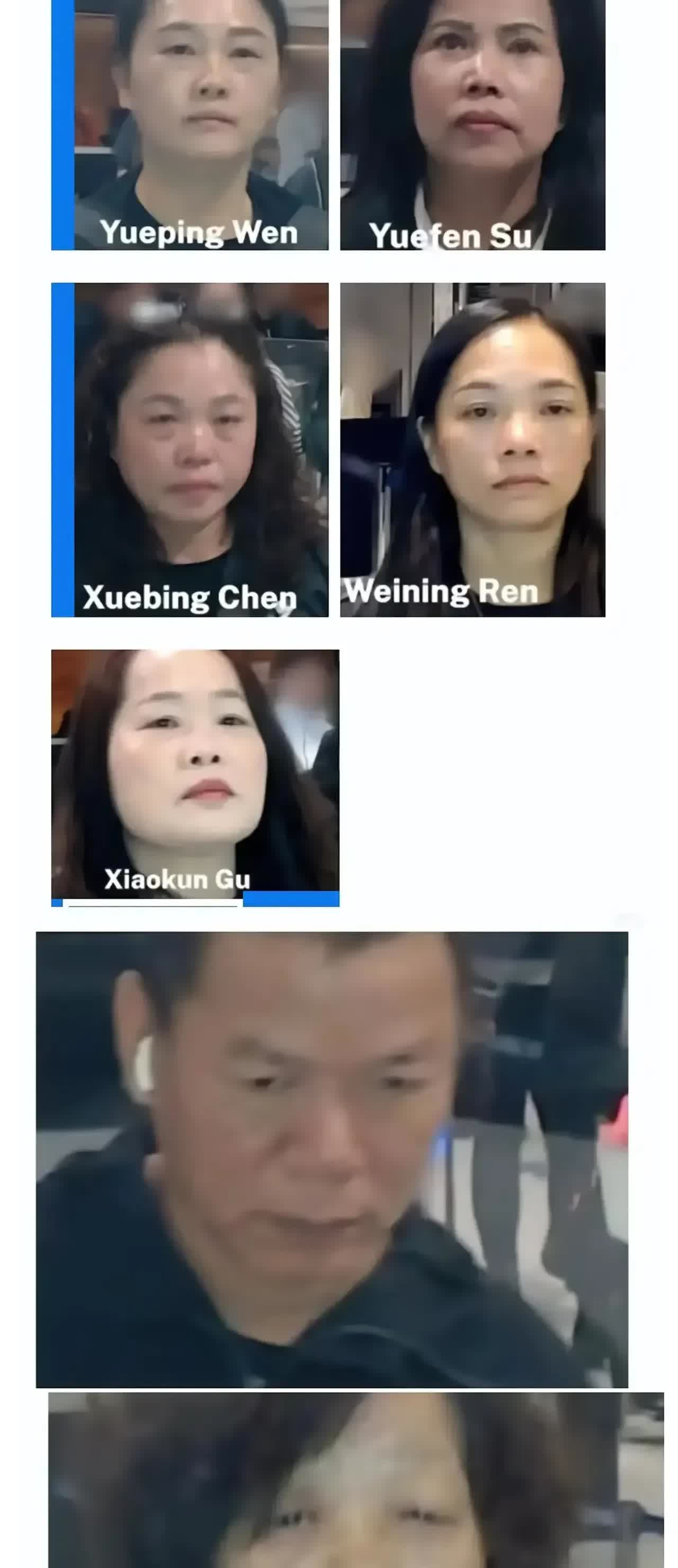 澳大利亚正在通缉七个华裔，这是她们的照片。看面相都不是好人！她们专门骗澳大利亚的