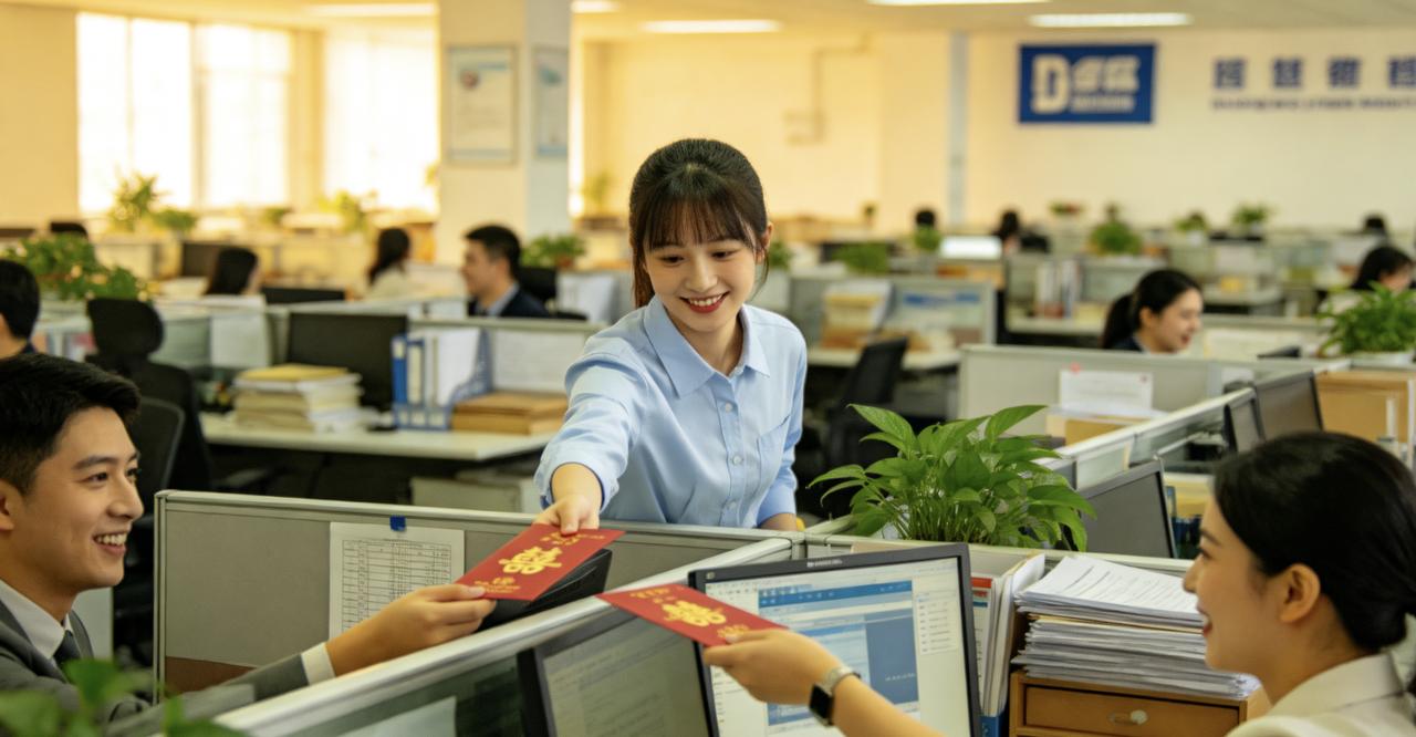 公司有个女孩，人缘极好，谁结婚都随份子。后来她要离职，临走前一天，挨个工位发请