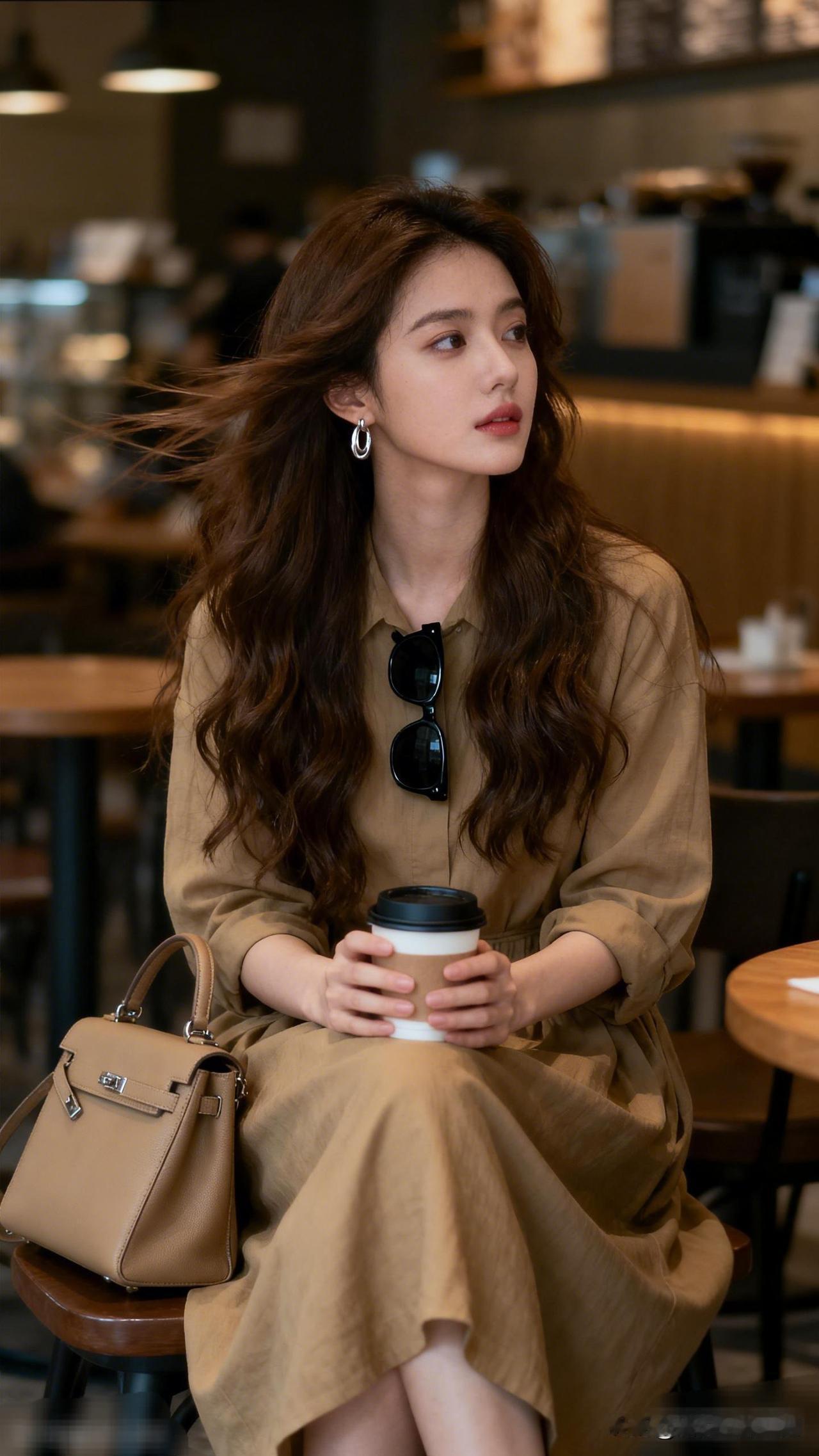 静坐咖啡馆，悠然品香茗。有哪些女生日常好看穿搭可以借鉴咖啡馆里的优雅时光，享受