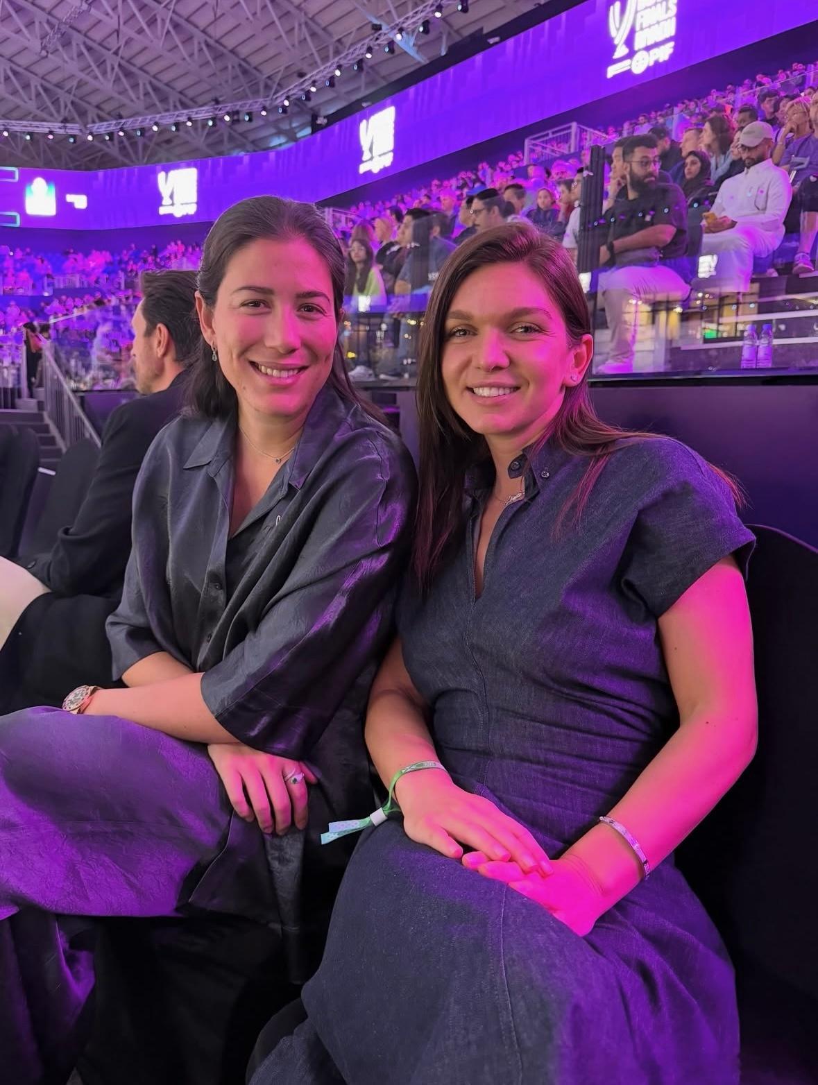 哈勒普！更新IG，分享自己这两天在利雅得WTA年终总决赛的生活“Simo