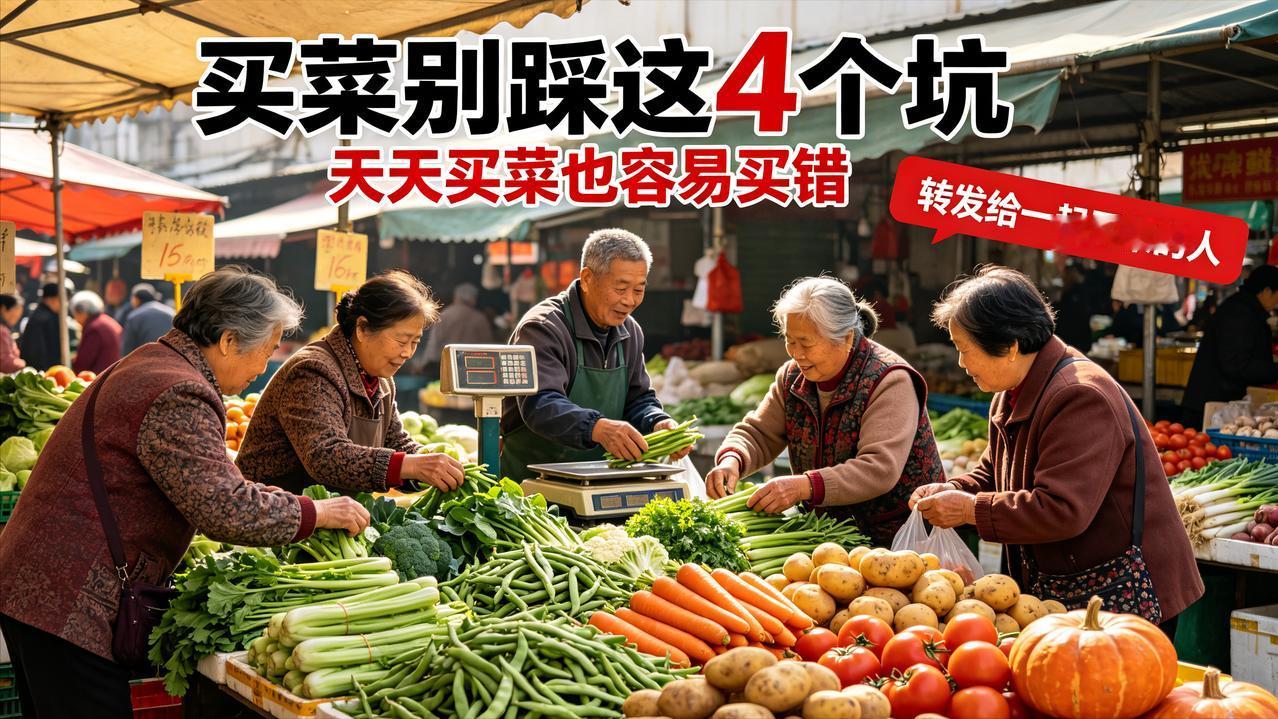 天天买菜都买错了？这4个老经验最坑人，不少人买了半辈子还不知道过日子谁家离