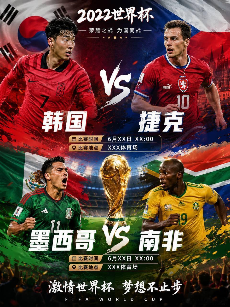 6月11小玉世界杯推荐🏆世界杯墨西哥vs南非推荐：让生平比分：0-11-