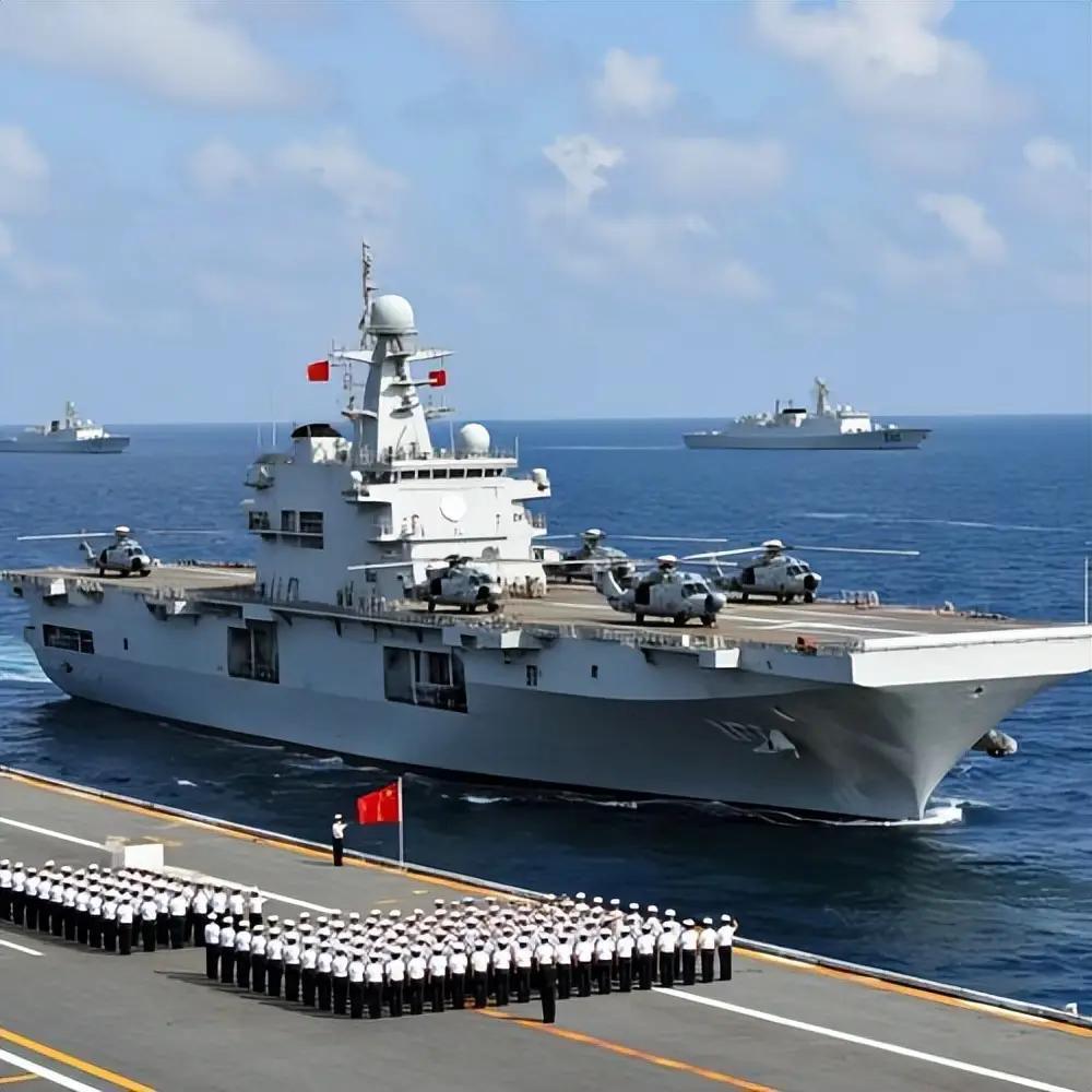 福建舰一个小小的“集齐”，却是中国海军几十年的努力实现的终极跨越。5月9日，在