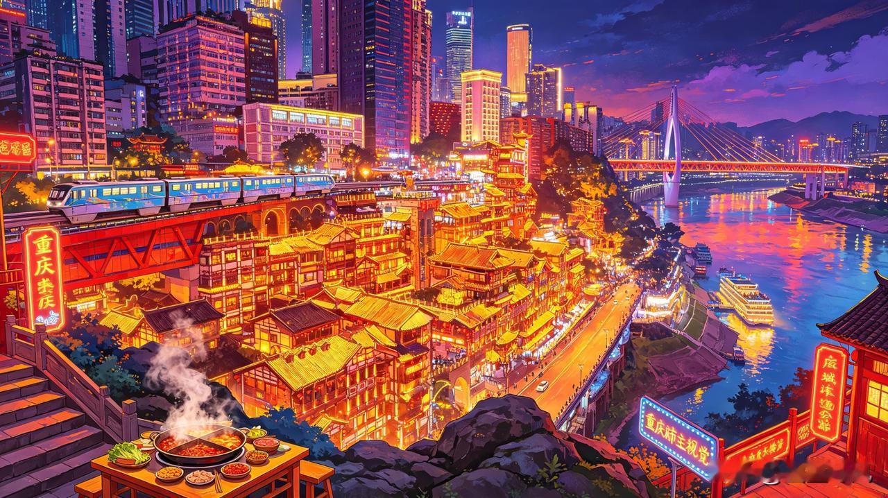 重庆的核心魅力，始于独一无二的山水城市肌理。区别于多数平原城市的规整单调，依山而