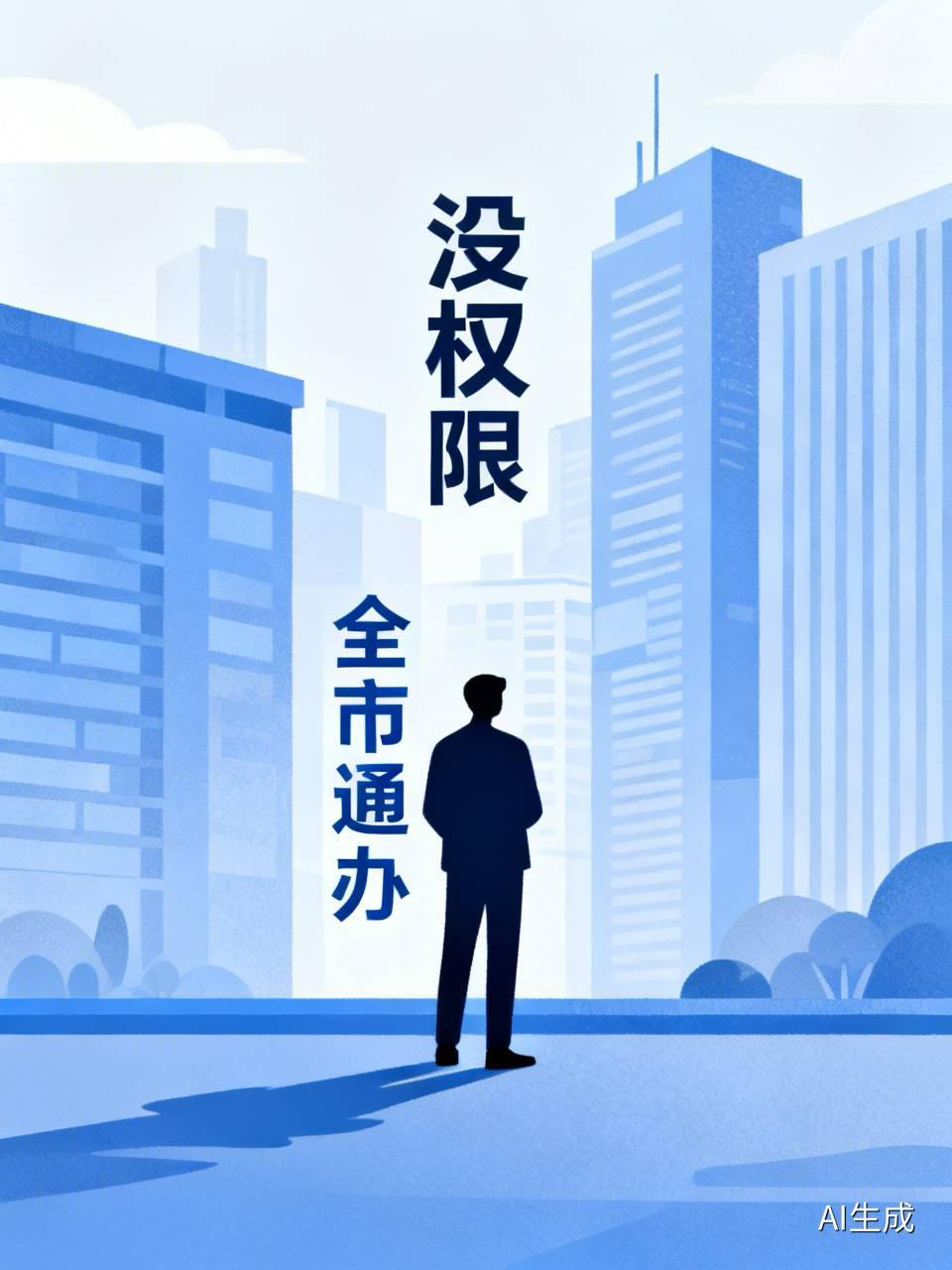 去公积金中心改个名字，差点被一句“没权限”打发到市区，结果我声音一大，领导就出来