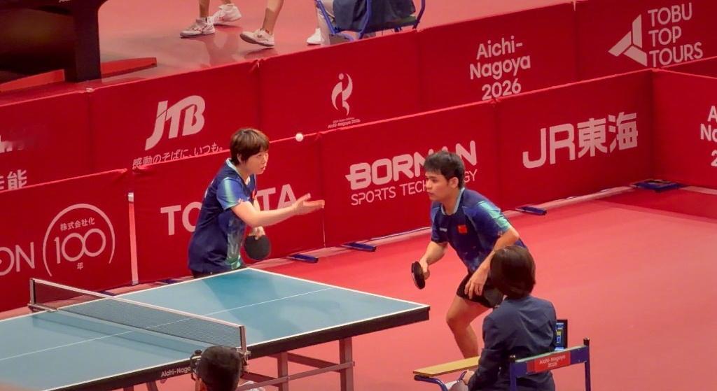莎头、动曼有望会师决赛！9月25日，名古屋亚运会混双4强产生。莎头3-0击败松