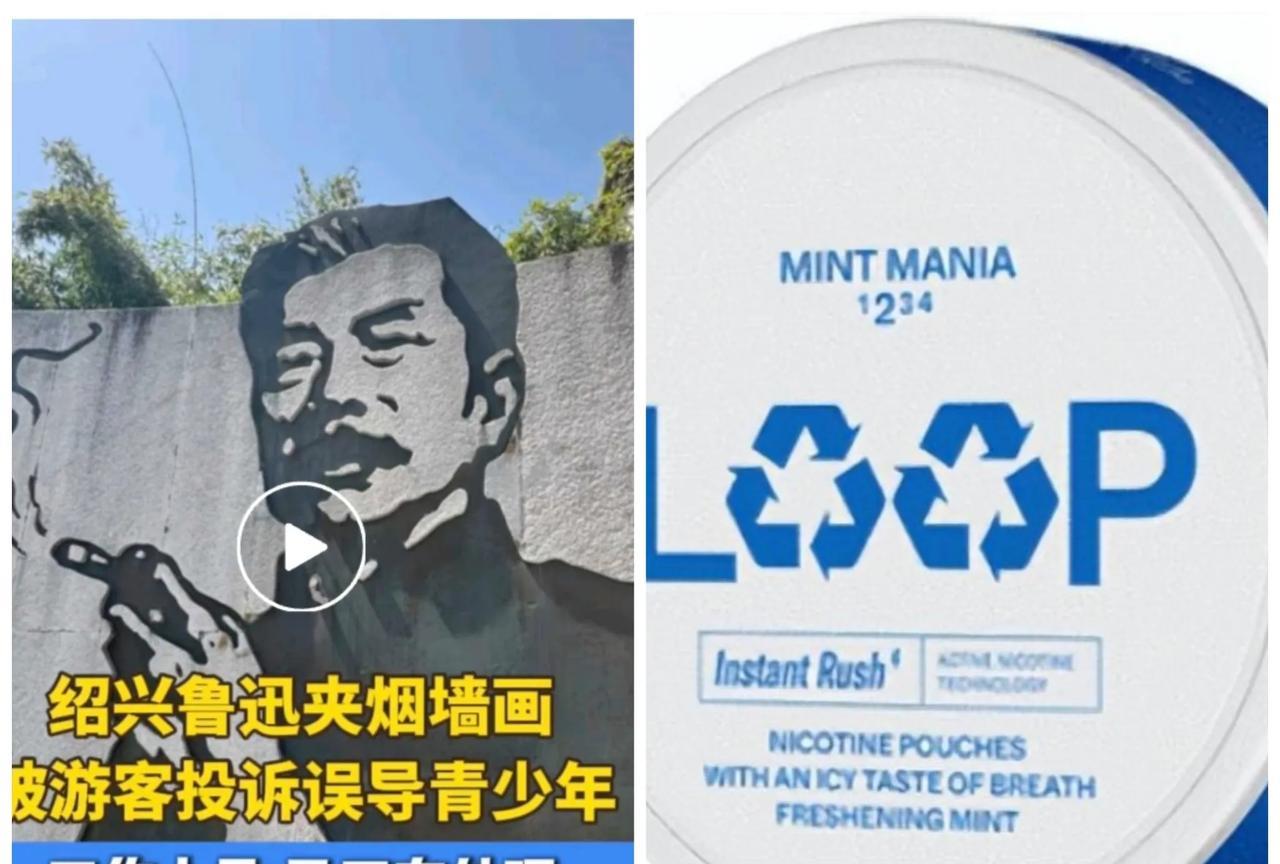 原本以为投诉鲁迅夹烟墙画的，真的是一位关注青少年为了大家身心健康着想的控制人士，