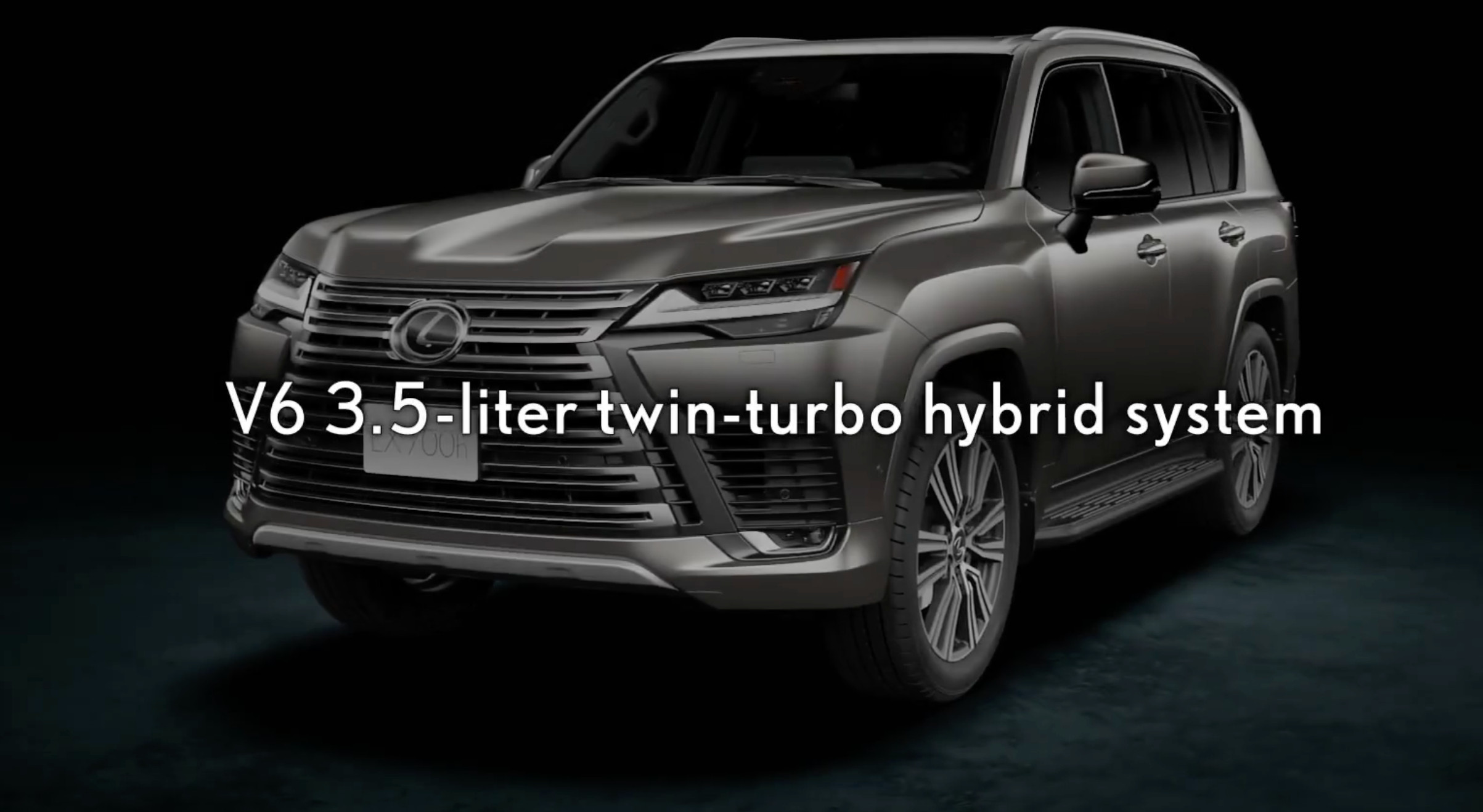 前两天在微博粉丝群聊天，我才知道雷克萨斯还有LX700h这么一款车（平时确实不关