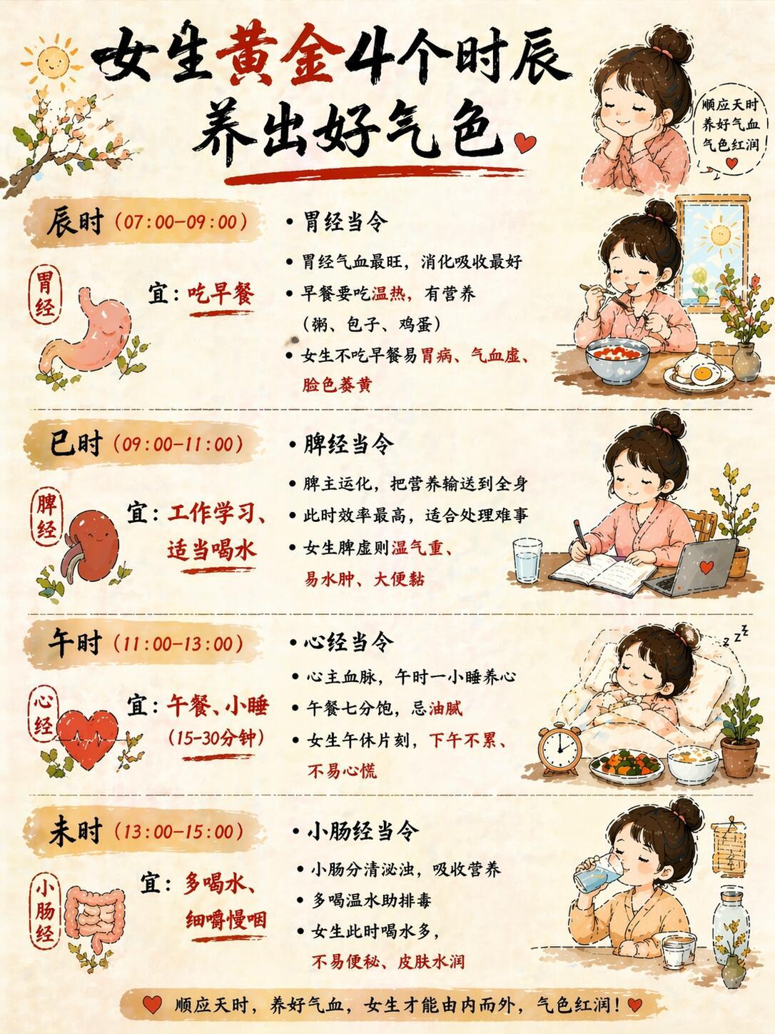 老祖宗留下的24h身体使用说明书