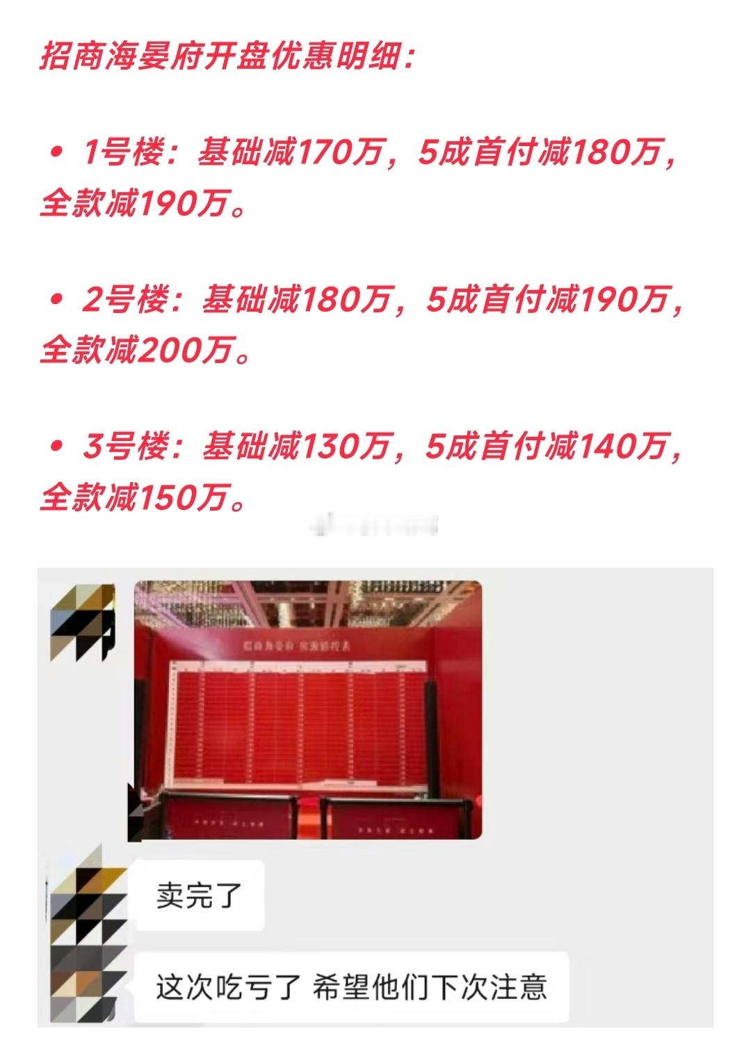 今天，深圳前海桂湾片区的海宴府开盘，108套约139-194平户型，折后均价超1