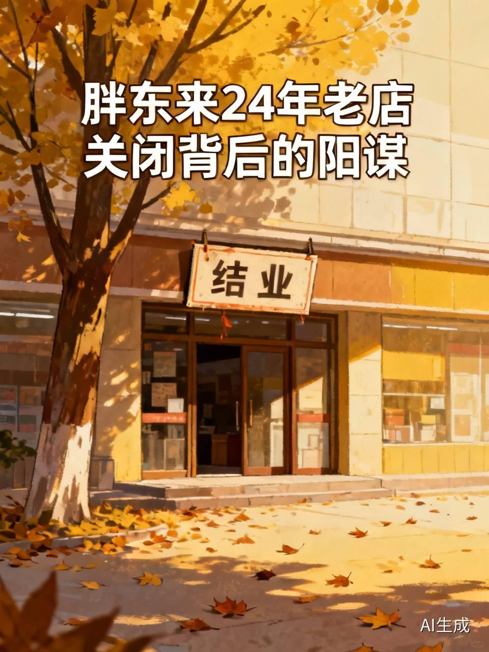 突发！胖东来宣布关停24年盈利老店，其实藏着当下社会四大现实转变很多人刷到