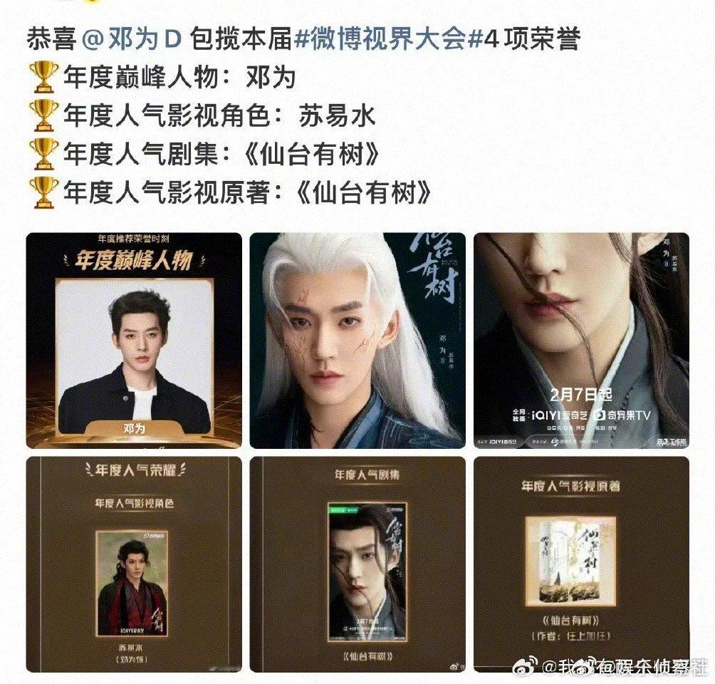 导演们给邓为哥哥多递点本子吧，哥哥角色塑造力很强！｜邓为​​​