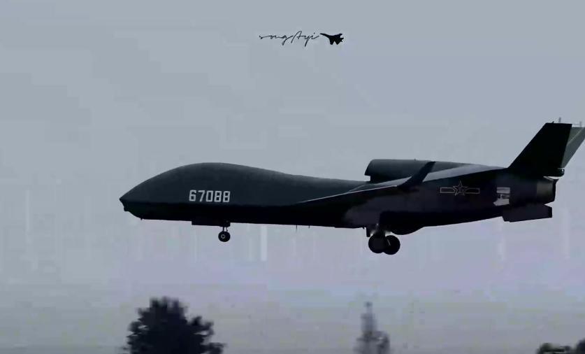 以后美国的全球鹰没可吹的了，央视公开了中国无侦7，20000米高空巡航侦察。