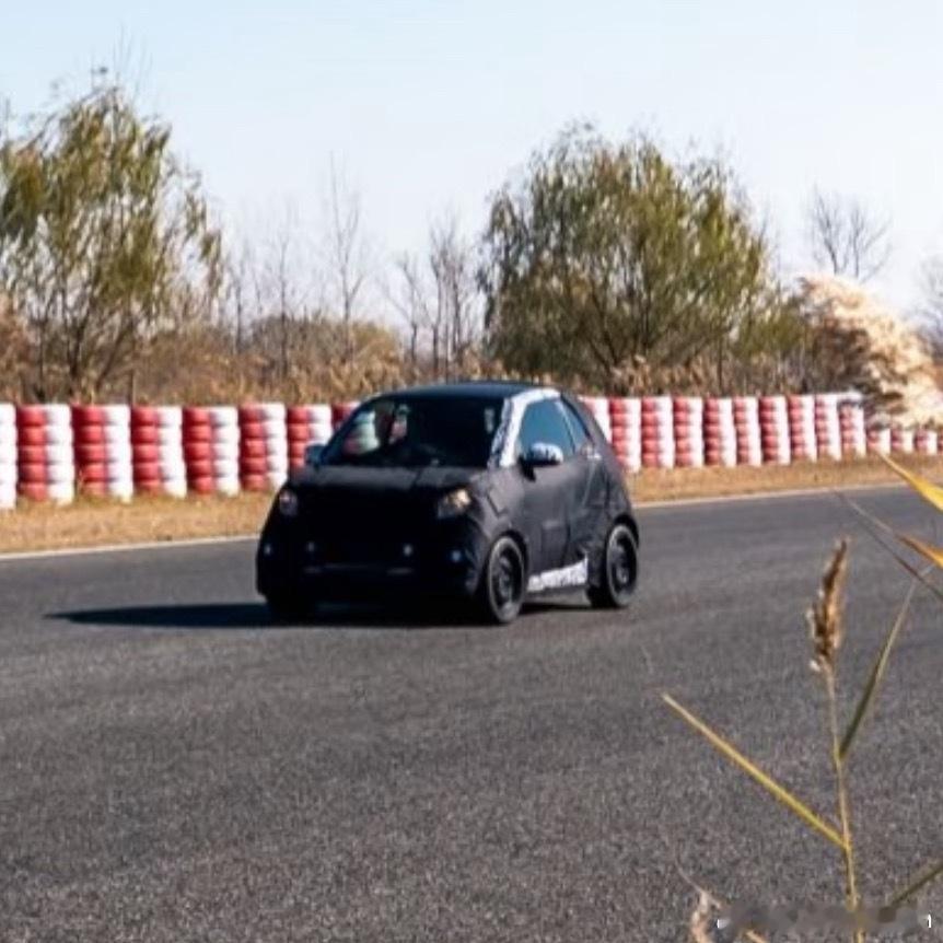 Smart2号官图来啦！不过是谍照当然这只是架构骡子车，套的453的外壳具体长