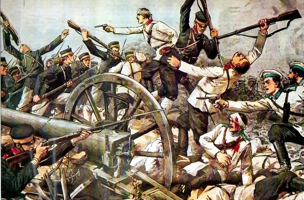 1905年，日俄战争的硝烟刚刚散去。在谈判桌上，日本的代表回想起十年前甲午战后