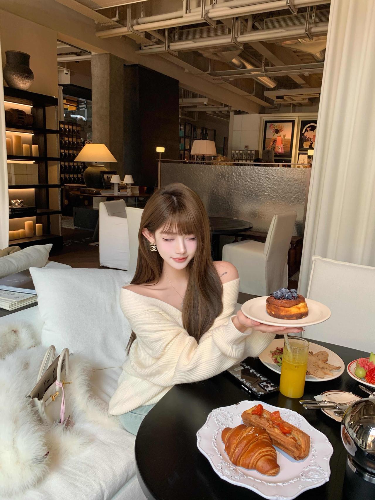 甜妹的笑容有多治愈喜欢深圳的好天气