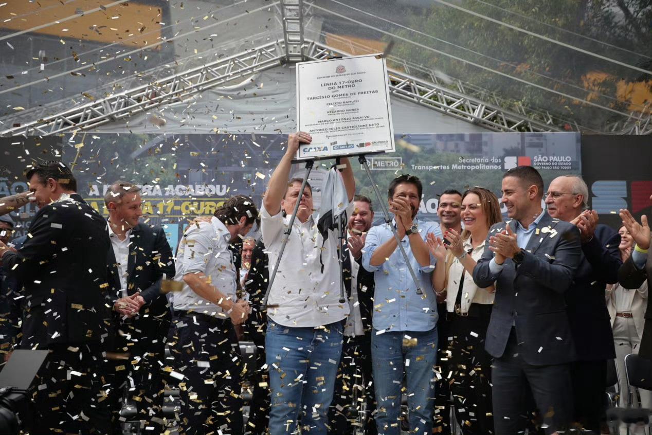 推动绿色交通全球化，巴西云轨正式运营。圣保罗接入比亚迪云轨，看起来更具国际范儿！