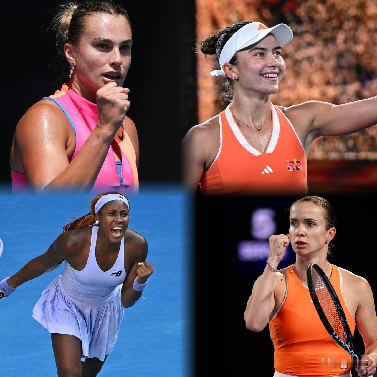 澳网上半区的女单、男单8强球员都已经产生，缺席的大种子仅包括女单7号种子鲍里妮、