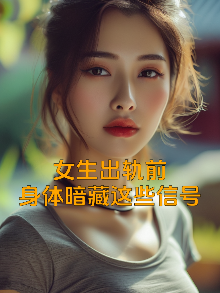 女生出轨前，身体暗藏这些信号