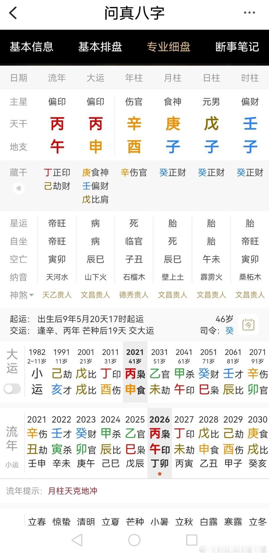 这八字真是牛逼👍