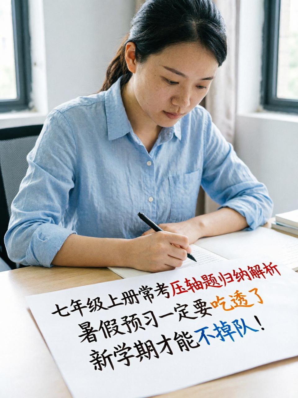 数学老师：七年级上册常考压轴题归纳解析，暑假预习一定要吃透了，新学期才能不