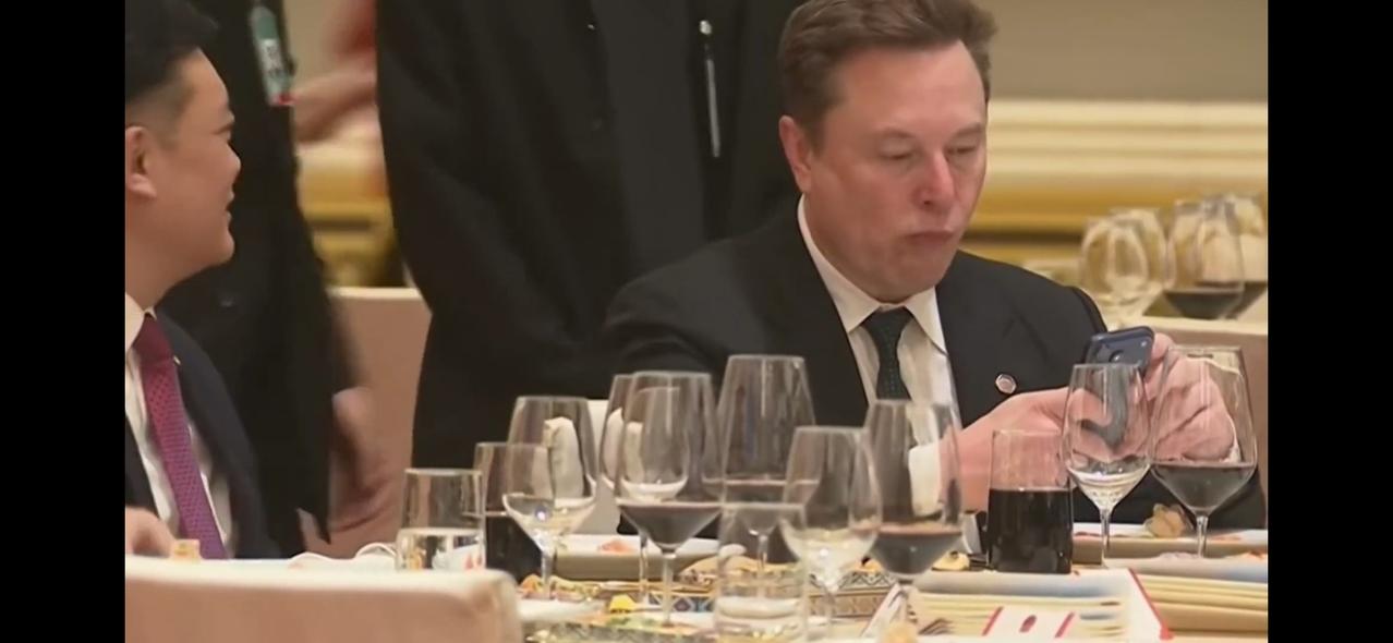 这次美国访问团里的企业家中，最大的赢家莫过于特斯拉老板马斯克，他虽然没有像英伟达