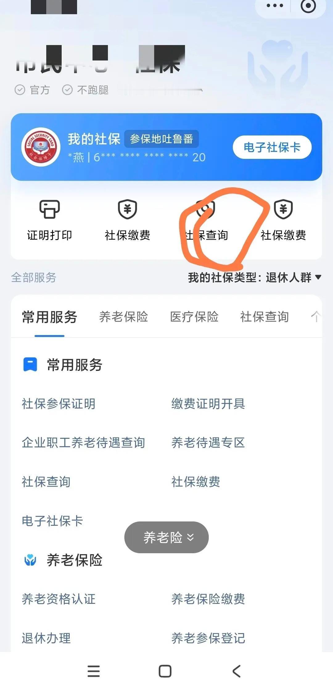 河北的、天津的、新疆的，这些地方的退休朋友，陆续有人发文已经从自己的社保账户上查