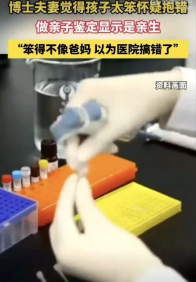“亲子鉴定惊现反转！”两位博士父母因孩子不聪明，竟怀疑当初在医院是不是抱错了，夫