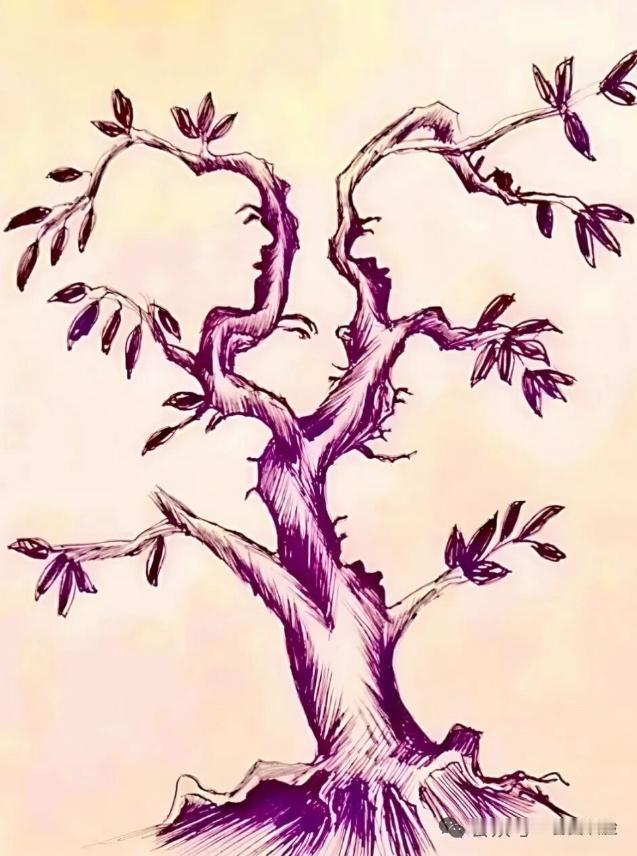看图识脸？图片上藏着7张人脸，你能找到吗，快来试试你的运气吧？