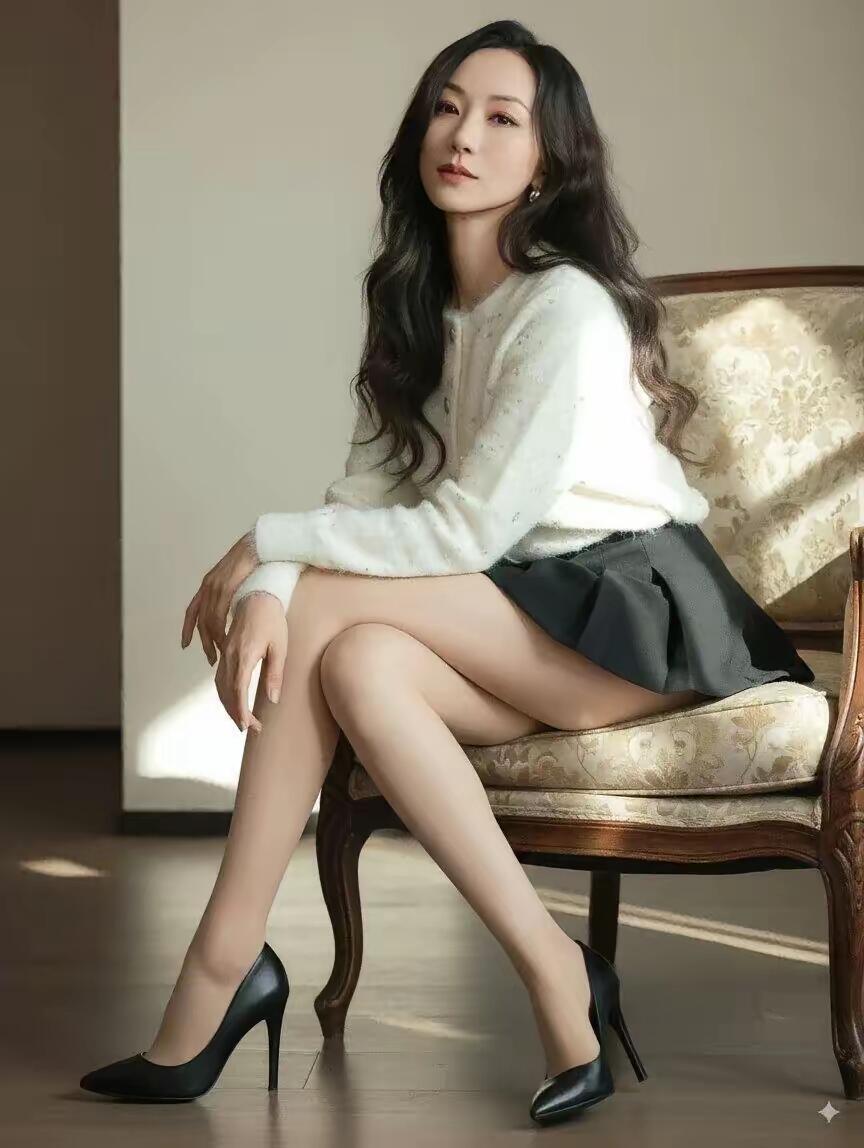 43岁的韩雪，这才是岁月不败的美人，不过她从原来的清纯大方，变成现在的性感迷人，