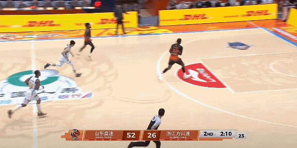 山东男篮今天面对卫冕冠军浙江广厦，也是半场打嗨了，56:32领先对方24分，半场