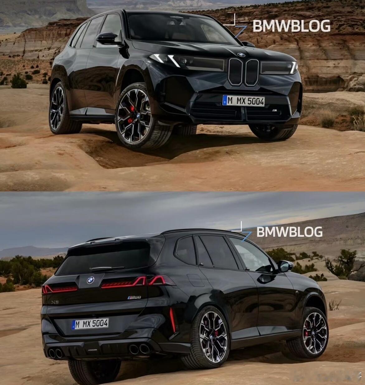 大v聊车全新宝马X5，小鼻孔来了天地门还是保留了，这个小鼻孔还是放在轿车上更