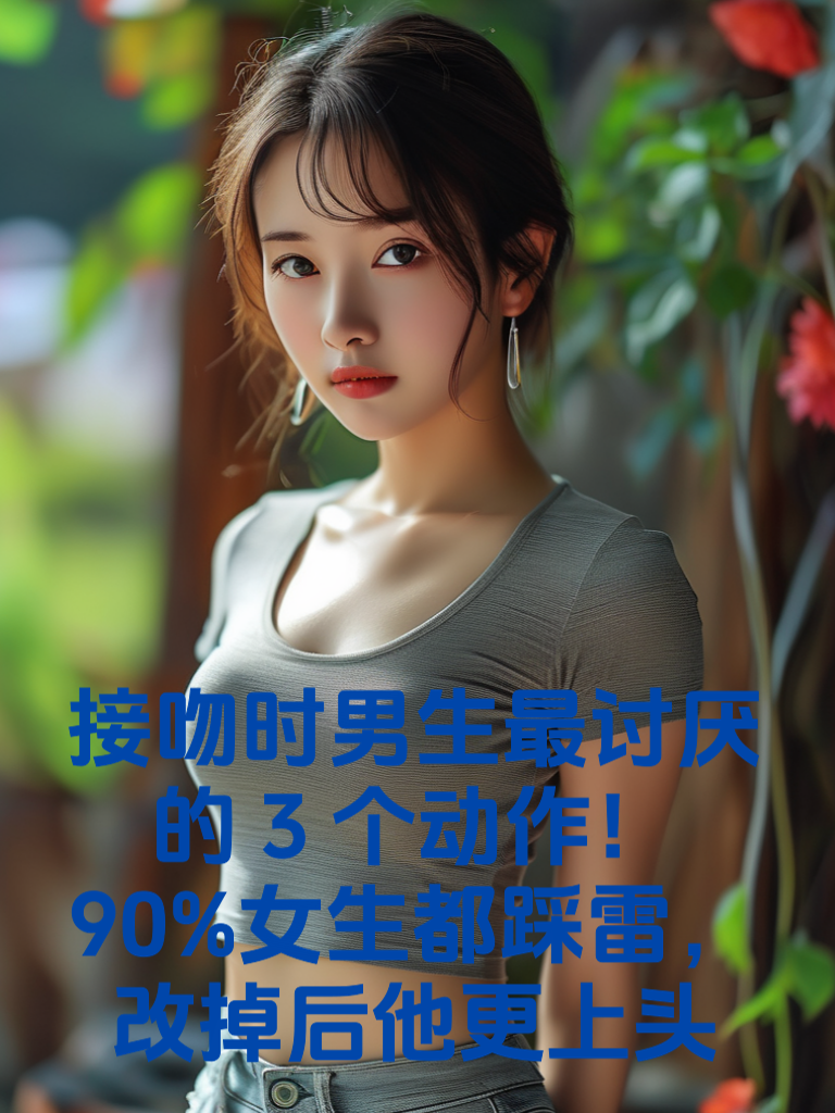 接吻时男生最讨厌的3个动作！90%女生都踩雷，改掉后他更上头