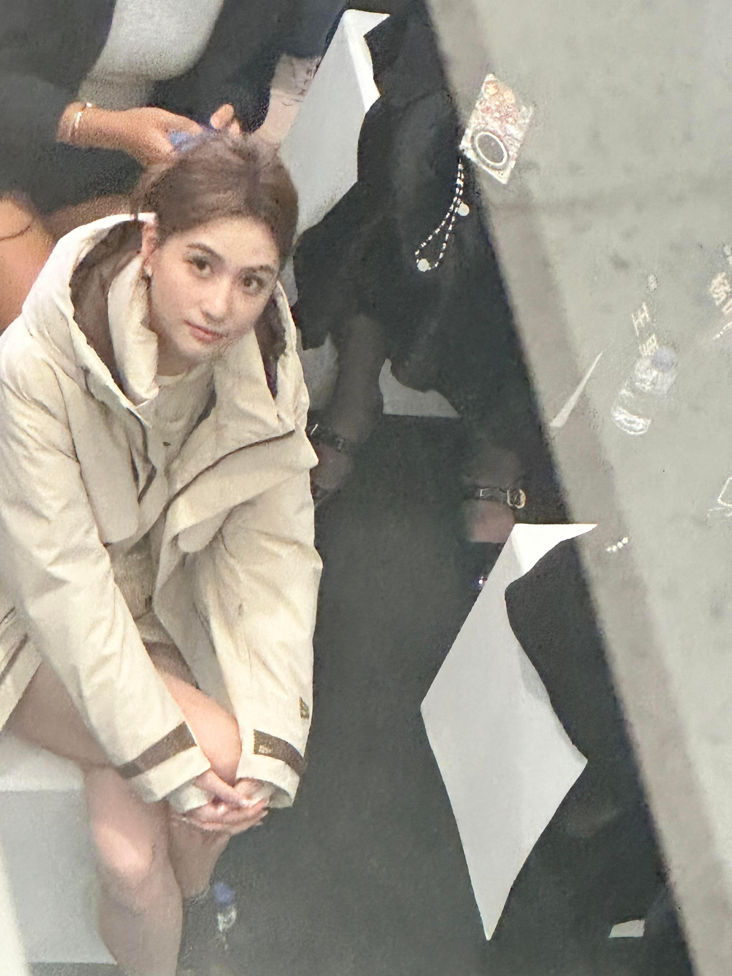 逛街偶遇何超莲，本人超美的……​​​