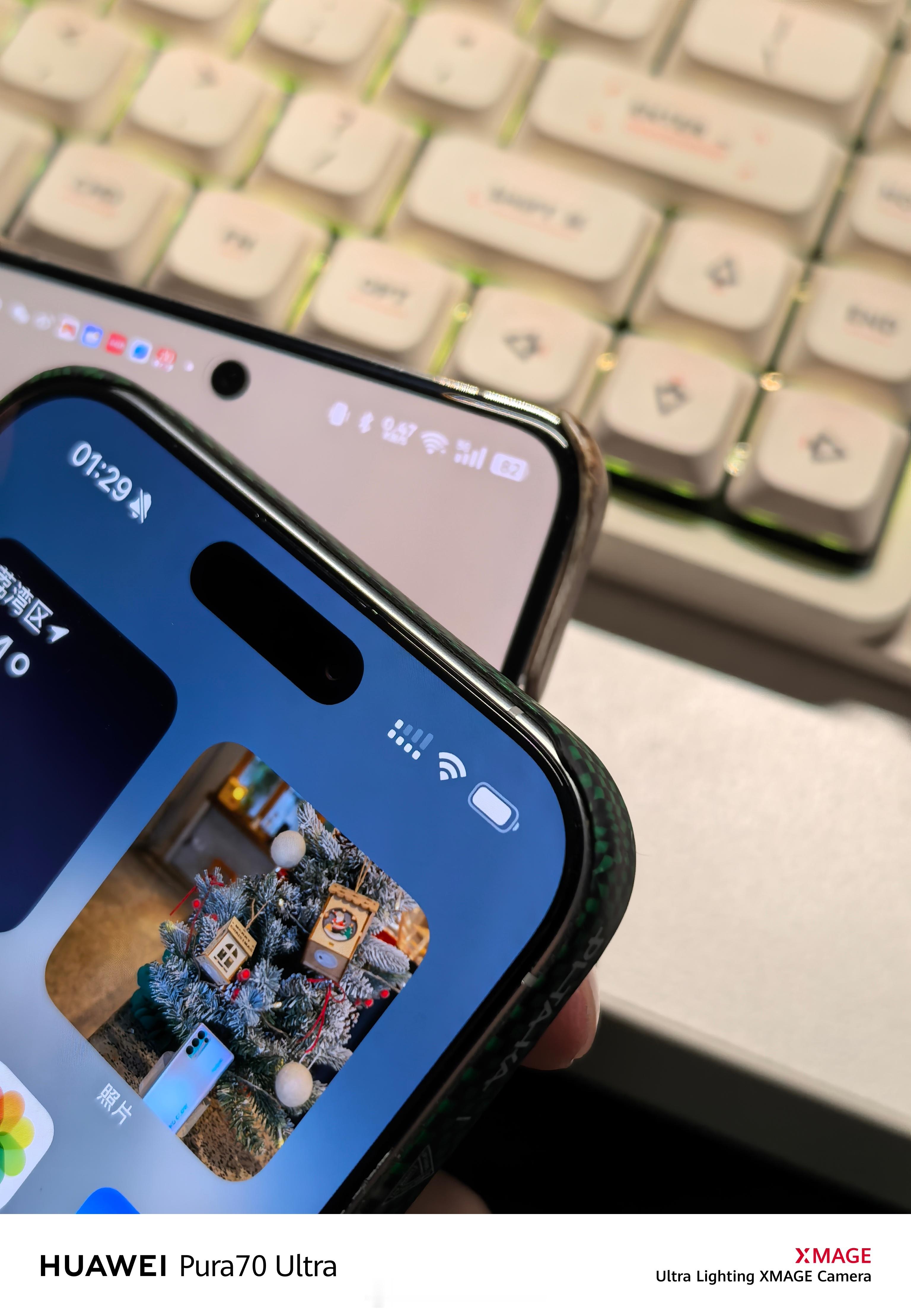 信号对比。真希望下一代iPhone信号更好的传闻，是真的。​​​