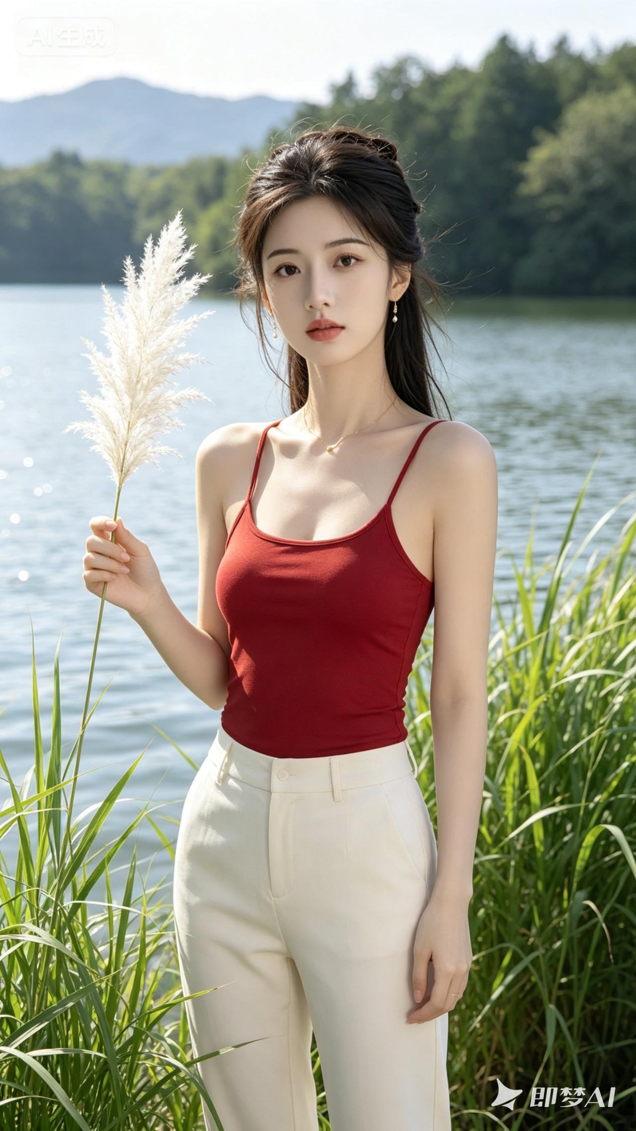 上联：月借云霞一点韵，下联才友请花偷雨露几分香