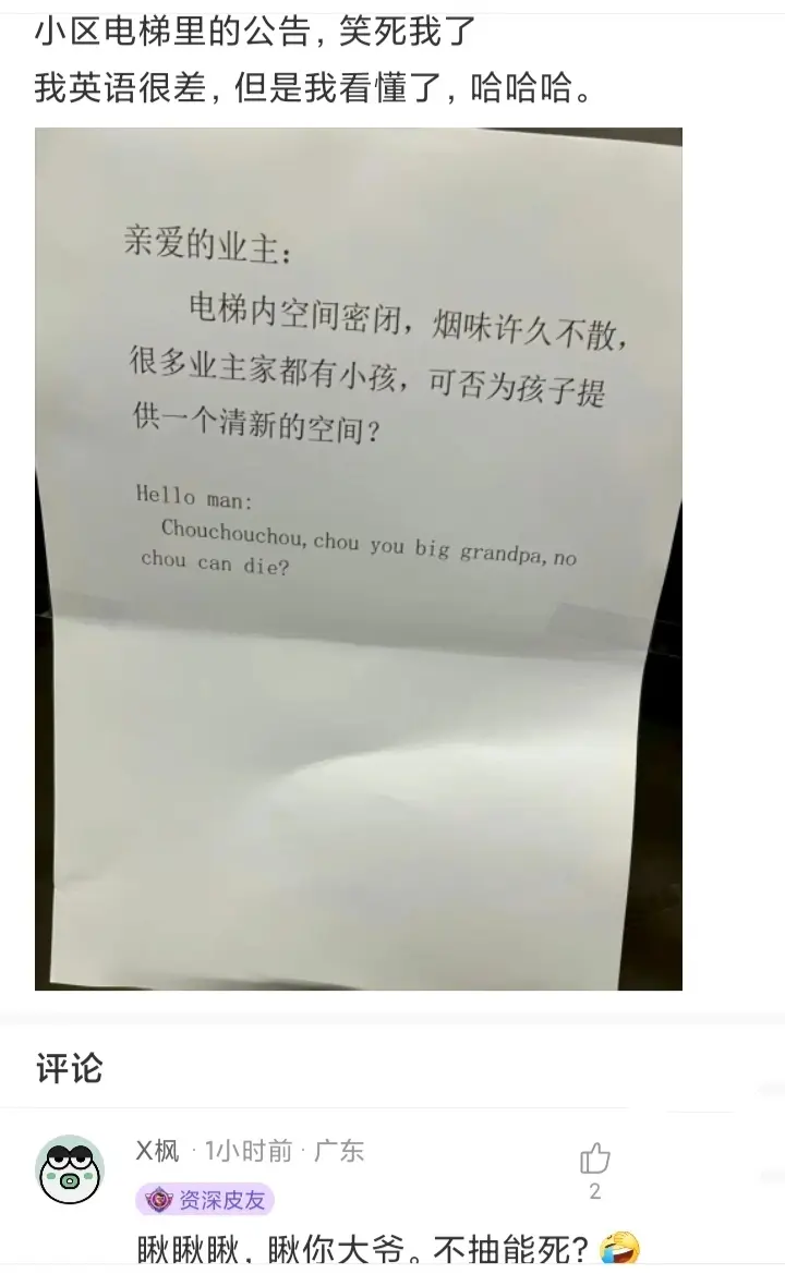 我英语很差，但是我看懂了