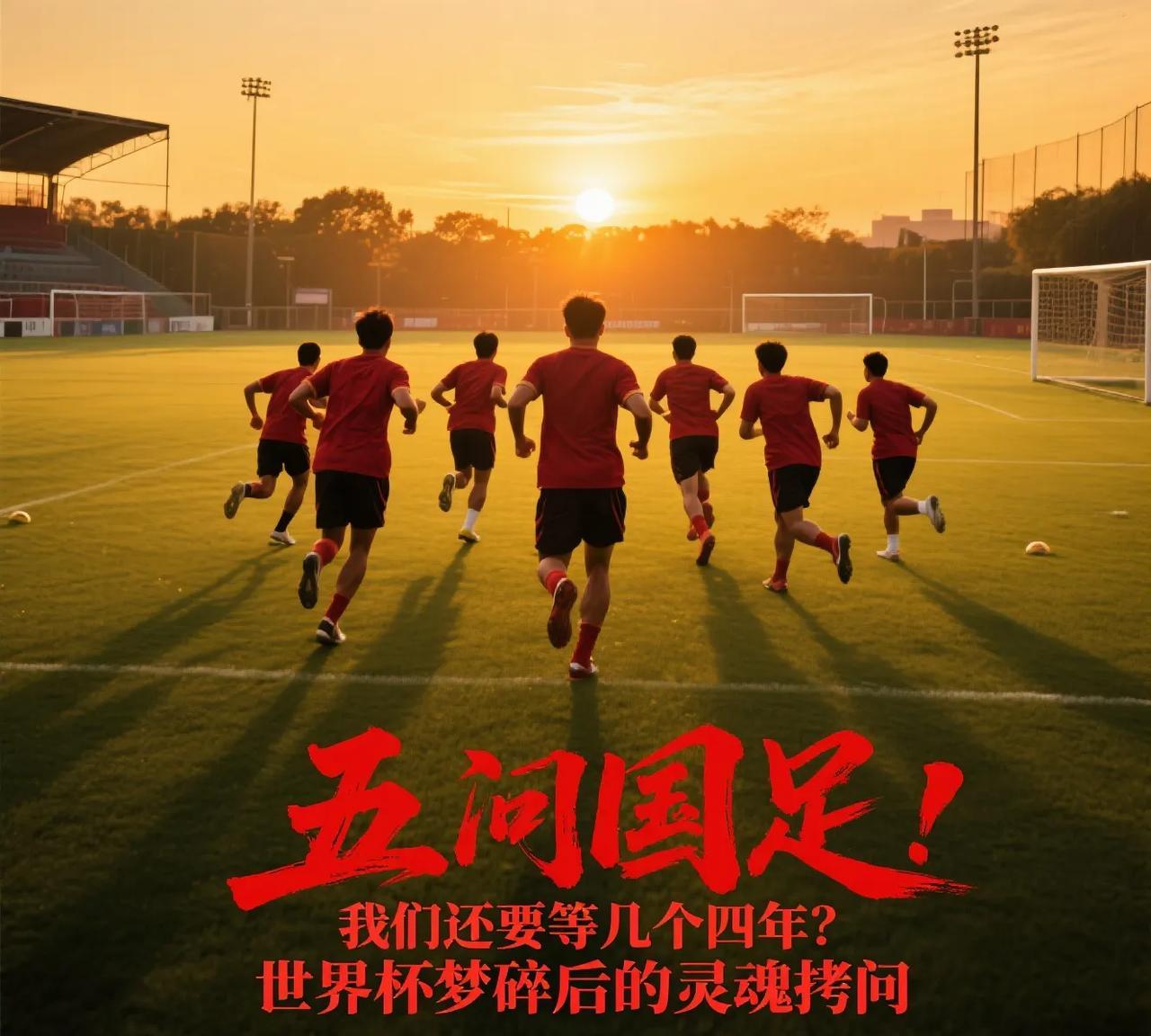 五问国足：我们还要等几个四年？世界杯梦碎后的灵魂拷问【四年又四年，国足陷入死循