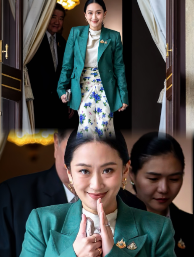 发现没佩通坦有个毛病可能永远也改不掉了，那就是太爱打扮自己！但身为泰国