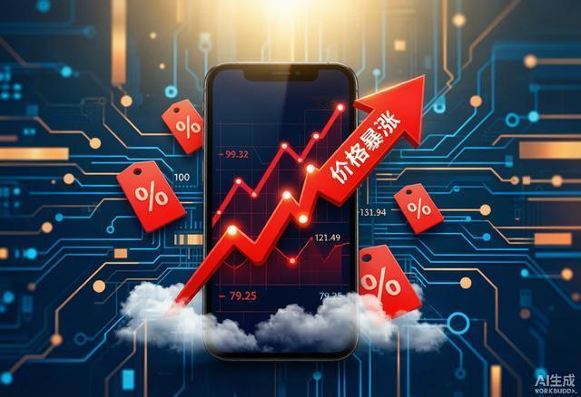 "手机价格全线暴涨"的话题最近实在是火得不行，热度超过8800万，直接冲上第二。