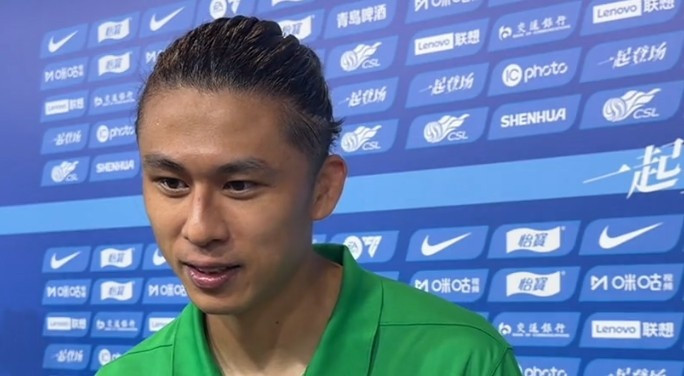 张玉宁: 京沪德比3-0获胜每人都很兴奋, 为大家的表现感到骄傲