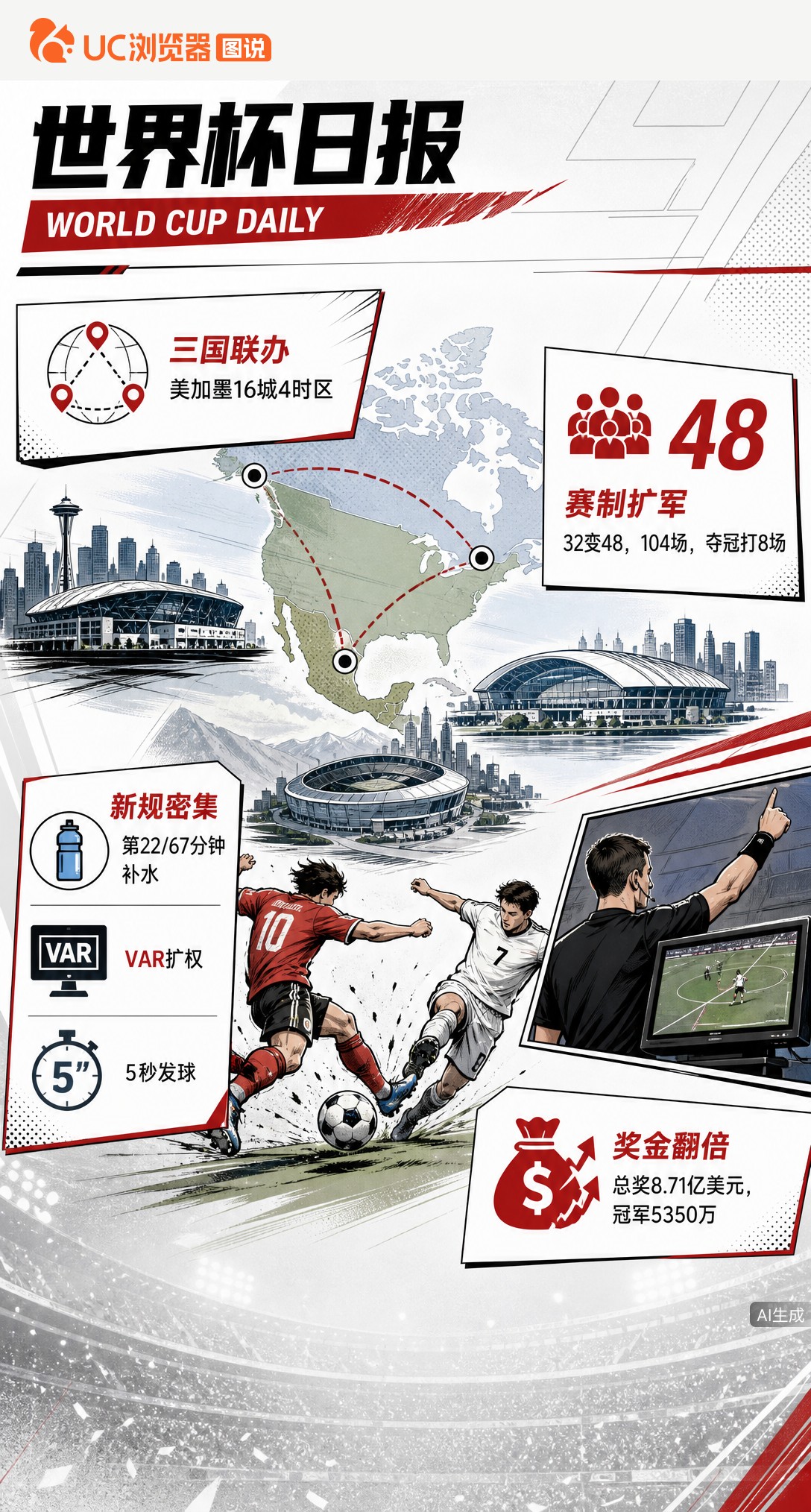 三国首办、48队、8.71亿奖金——2026世界杯11大冷知识全盘点