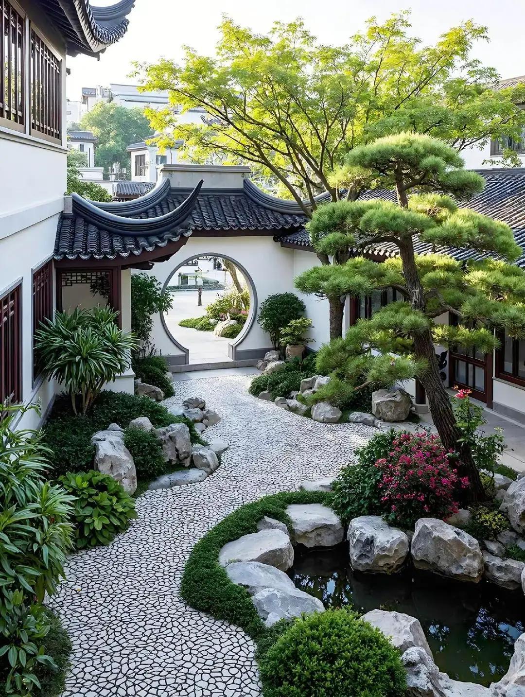别再以为中式庭院又贵又老了。真正懂行的业主，正在用两种新材料悄悄革新院子。