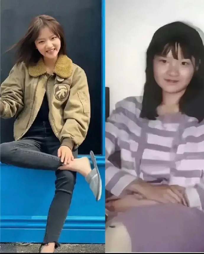 网友说任敏和洪晃年轻的时候有点像……​​​​