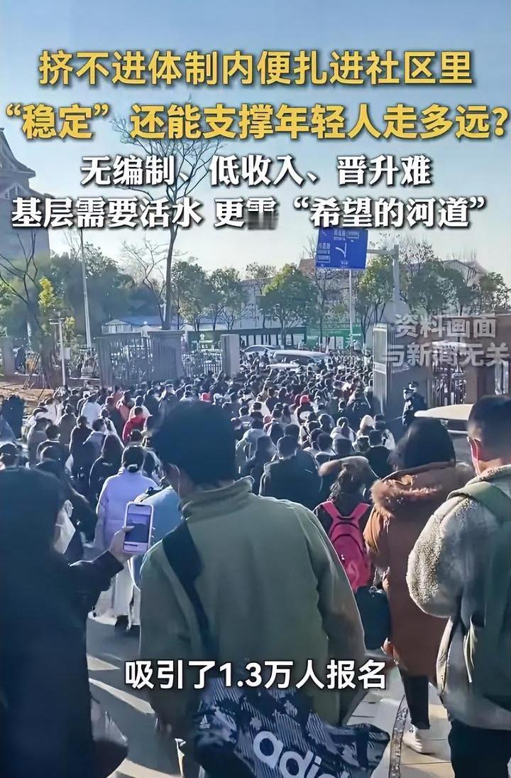 大学生的出路在哪？在毕业生里如今流传着一句话：挤不进体制内，便扎根到社区里。