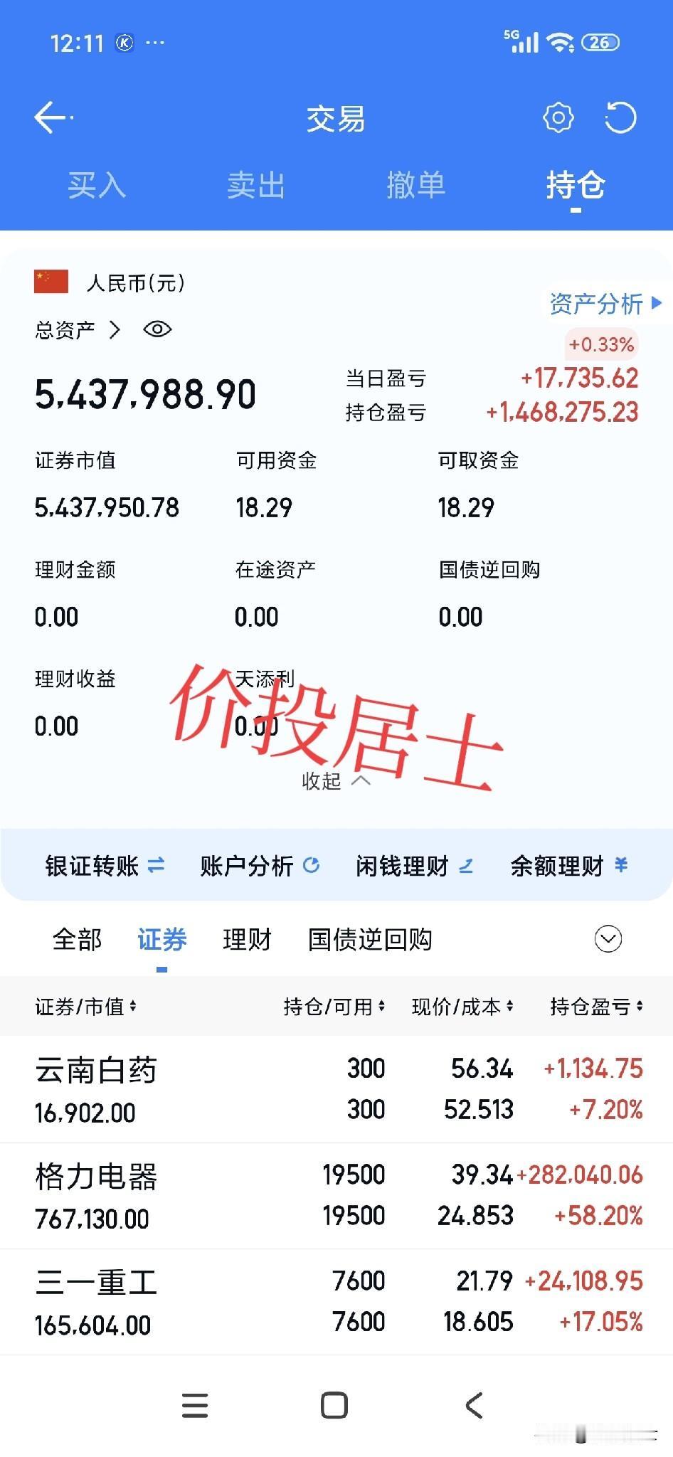 虽然我当年十几万本金开始做投资，但是不得不说我的起点很高！因为我是把十几万的本金