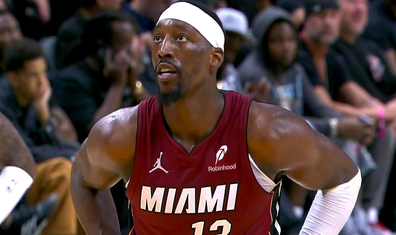 防守悍将阿德巴约，一夜间把科比的81分挤到了历史第三。首节轰31分，半场4