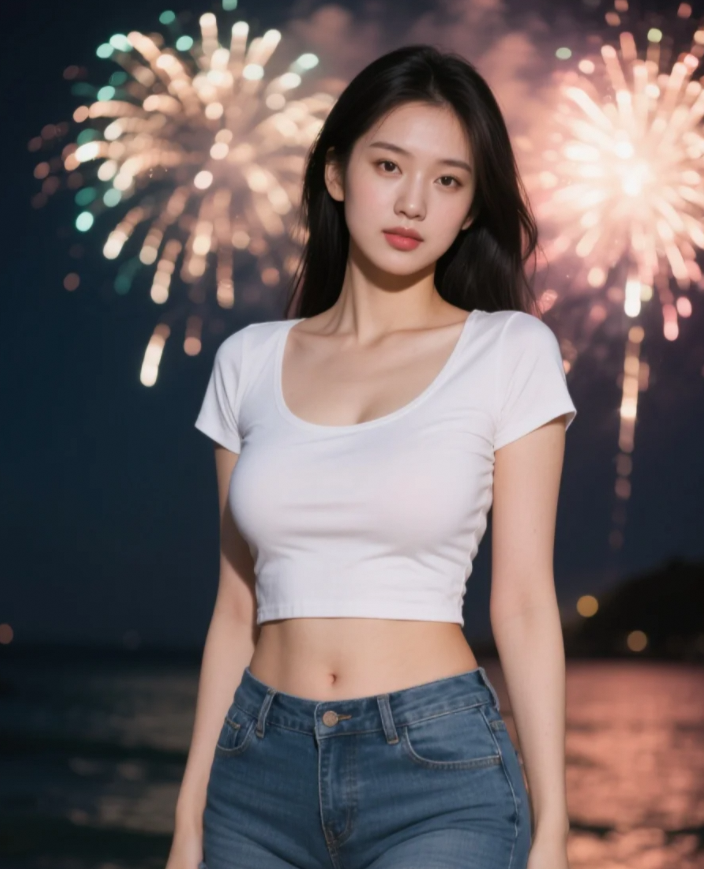 浪尖绽放的烟花，是海写给我的情书