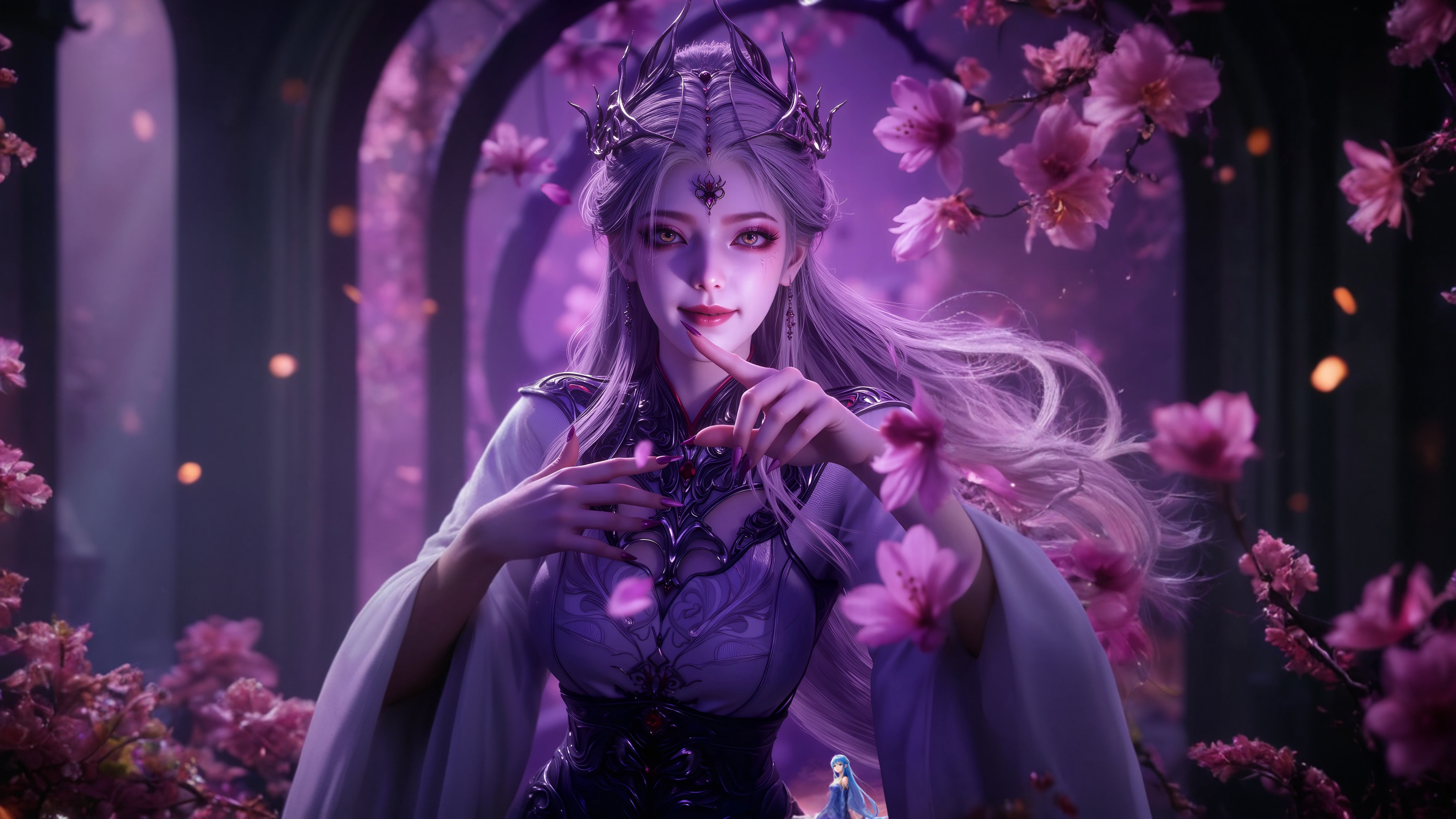 国漫女神壁纸分享：绝世唐门邪神